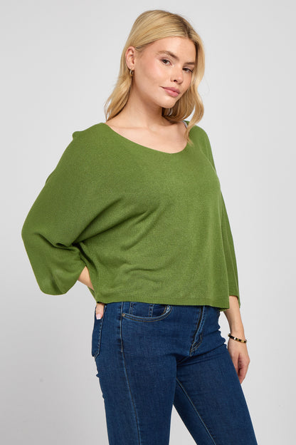V-NECK SHORT SLEEVE TOP