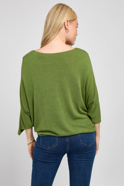 V-NECK SHORT SLEEVE TOP