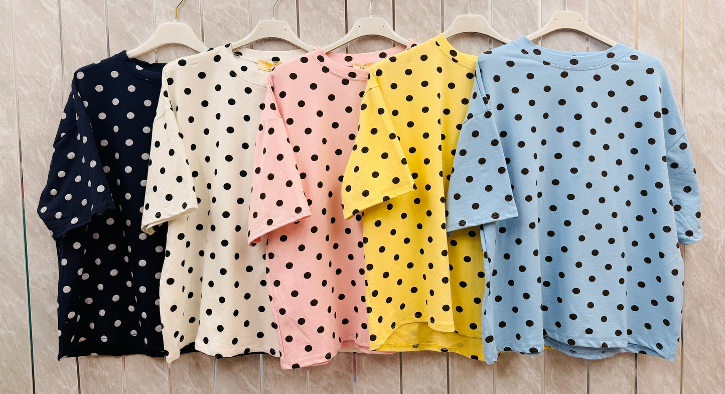 SPOTTY COTTON TOP