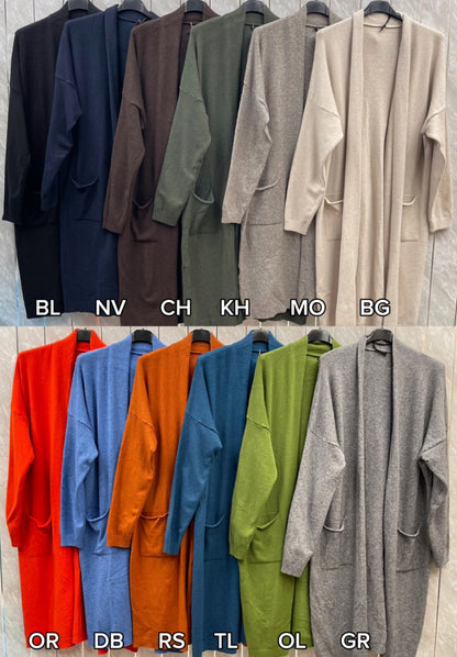 WATERFALL TWO POCKET CARDIGAN