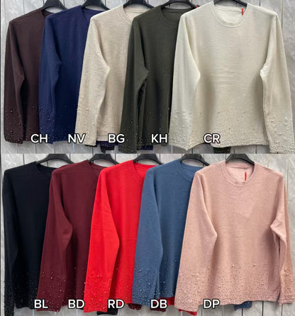 PEARL DETAIL JUMPER