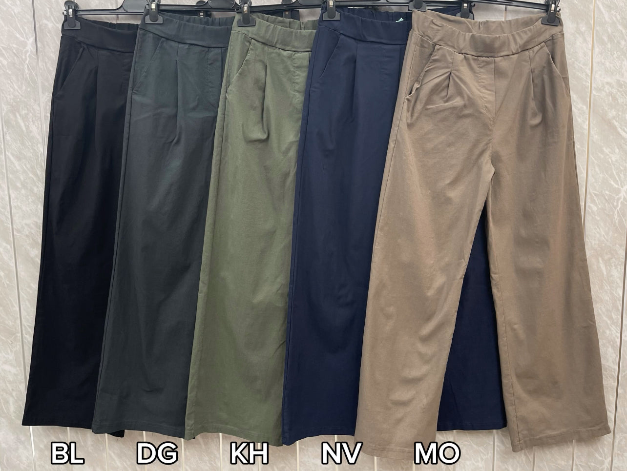 WIDE LEG MAGIC STRETCH TROUSER