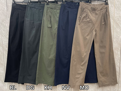 WIDE LEG MAGIC STRETCH TROUSER