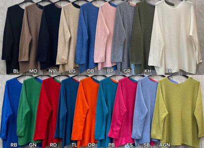 ULTRASOFT ROUNDNECK RELAXED JUMPER