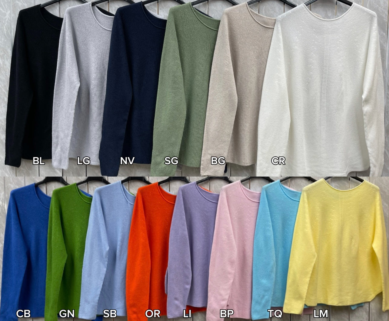 WAFFLE KNIT BACK DETAIL JUMPER
