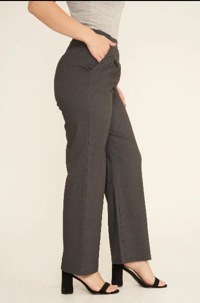 WIDE LEG MAGIC STRETCH TROUSER