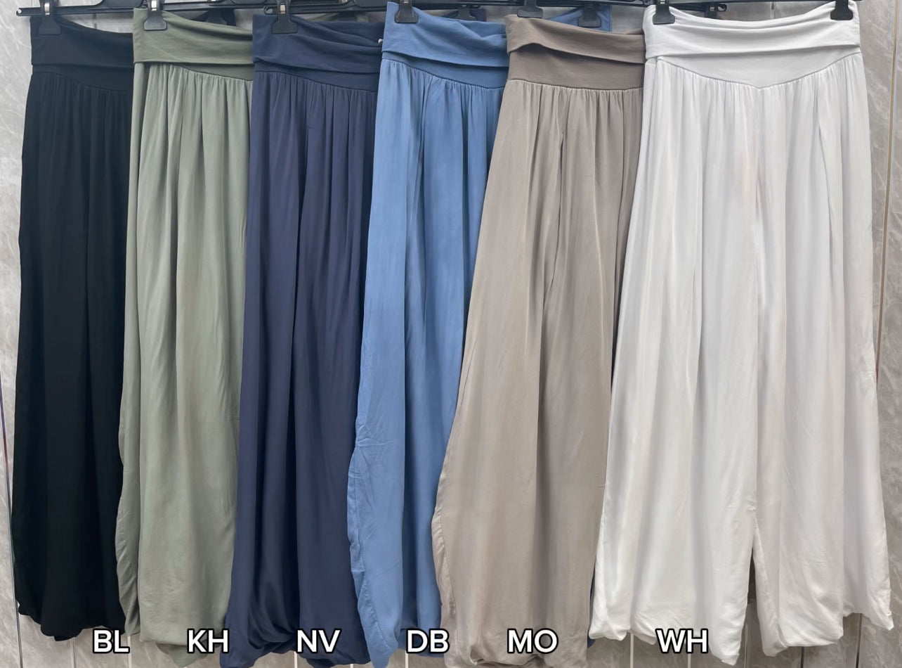 PUFFBALL LINED COTTON TROUSER [PK-4]