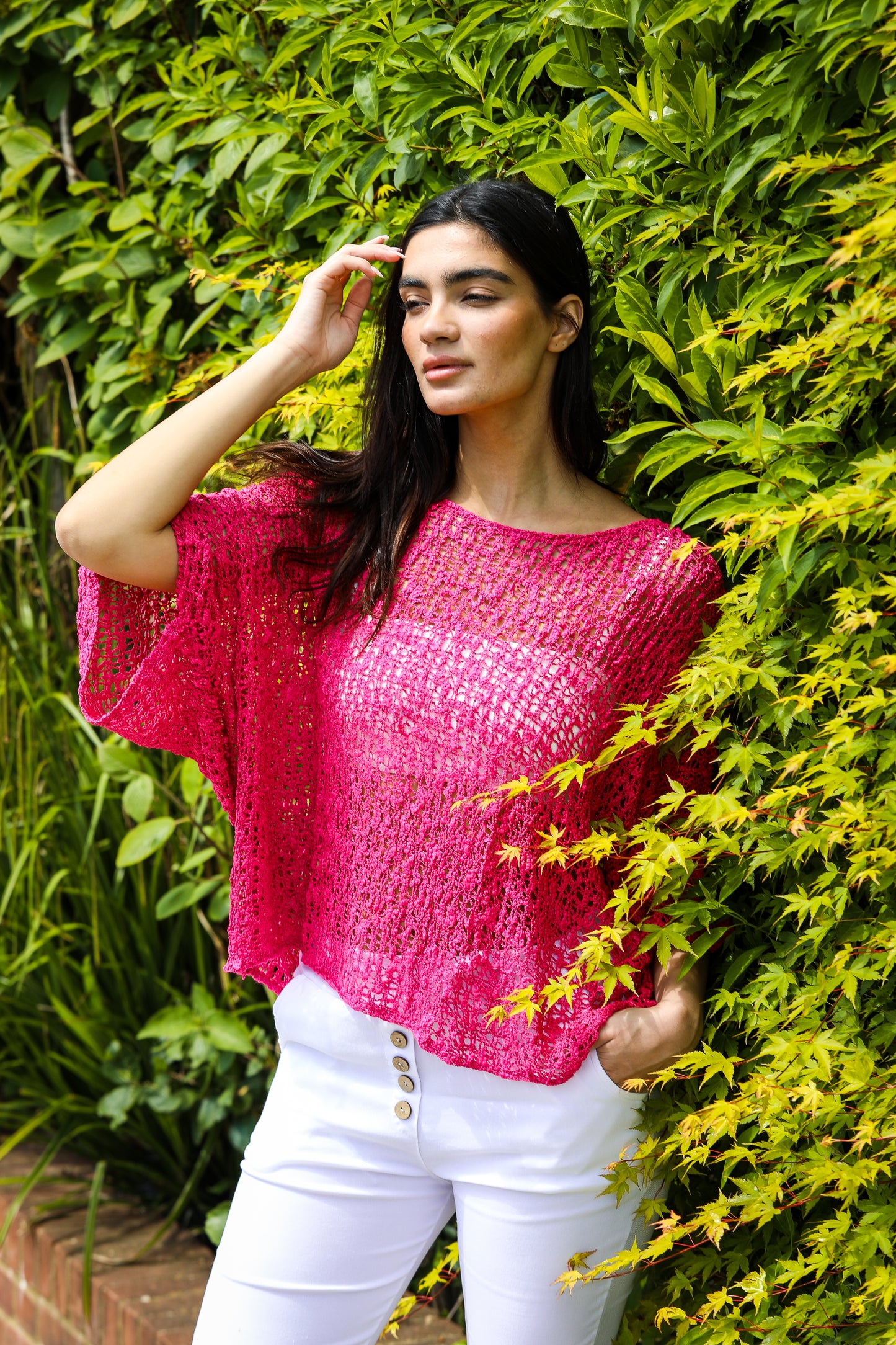 IKAT BALI PILLOW PONCHO