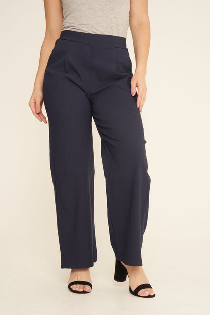 WIDE LEG MAGIC STRETCH TROUSER