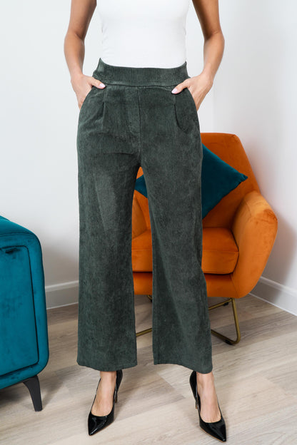 WIDE LEG NEEDLECORD MAGIC TROUSERS