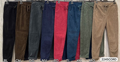 ULTRAFINE NEEDLECORD MAGIC TROUSERS