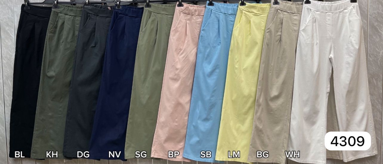 WIDE LEG MAGIC STRETCH TROUSER