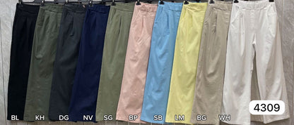 WIDE LEG MAGIC STRETCH TROUSER