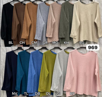 ULTRASOFT ROUNDNECK RELAXED FIT JUMPER