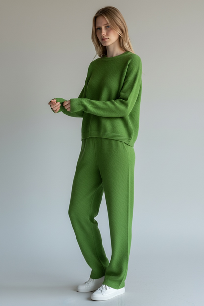 WAFFLE KNIT BACK DETAIL JUMPER