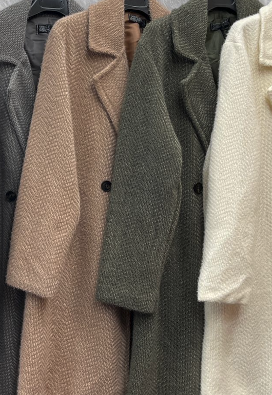 DOUBLE BREASTED LONG COAT