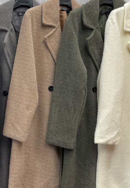 DOUBLE BREASTED LONG COAT