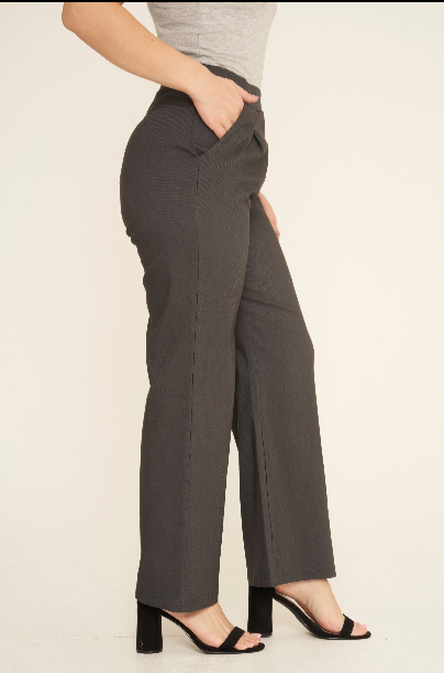 WIDE LEG MAGIC STRETCH TROUSER