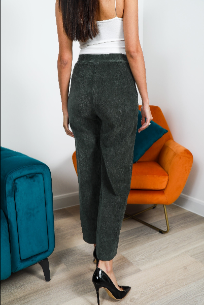 WIDE LEG NEEDLECORD MAGIC TROUSERS